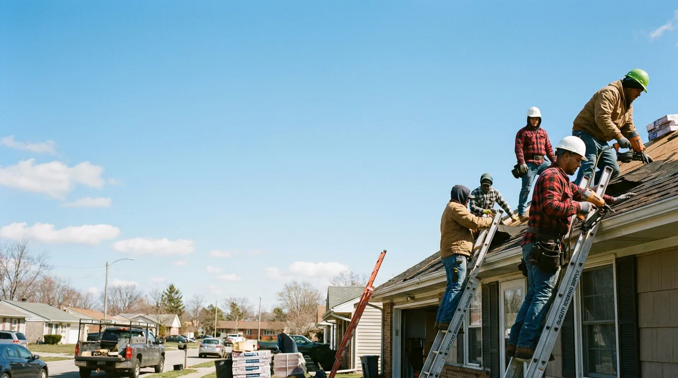 Roofing in Smiths Creek, MI near me